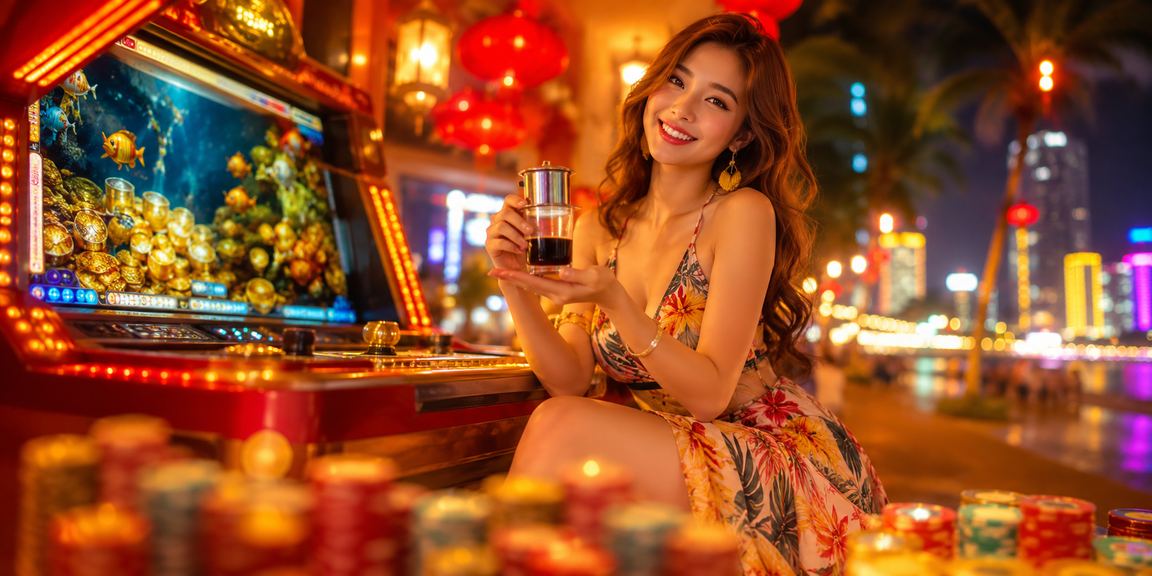 Người chơi tại Nha Trang theo dõi tiến trình nhận thưởng khuyến mãi