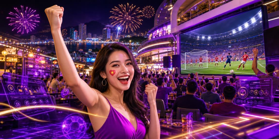 Không khí sôi động tại chợ đêm Nha Trang với màn hình esports và cá cược trực tuyến